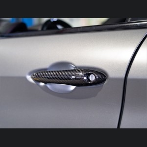 Alfa Romeo Stelvio Exterior Door Handle Set - Carbon Fiber